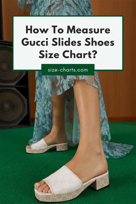 how to gucci shoes fit|gucci slide size chart.